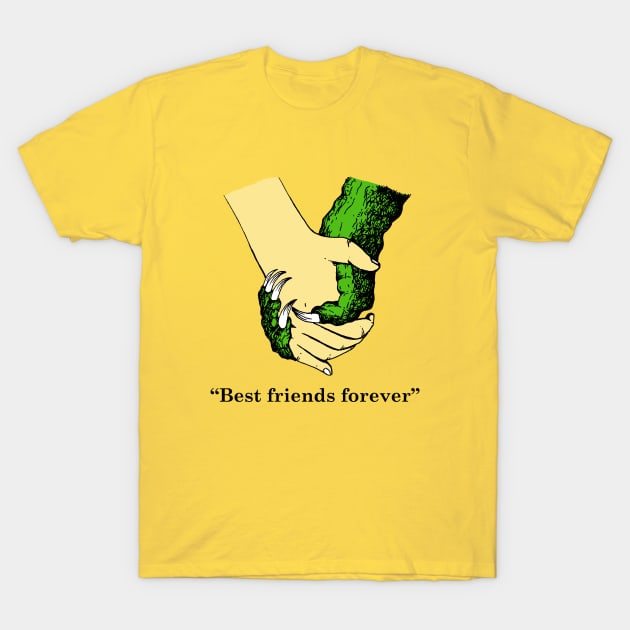 Best Friends Forever T-Shirt by popcornpunk